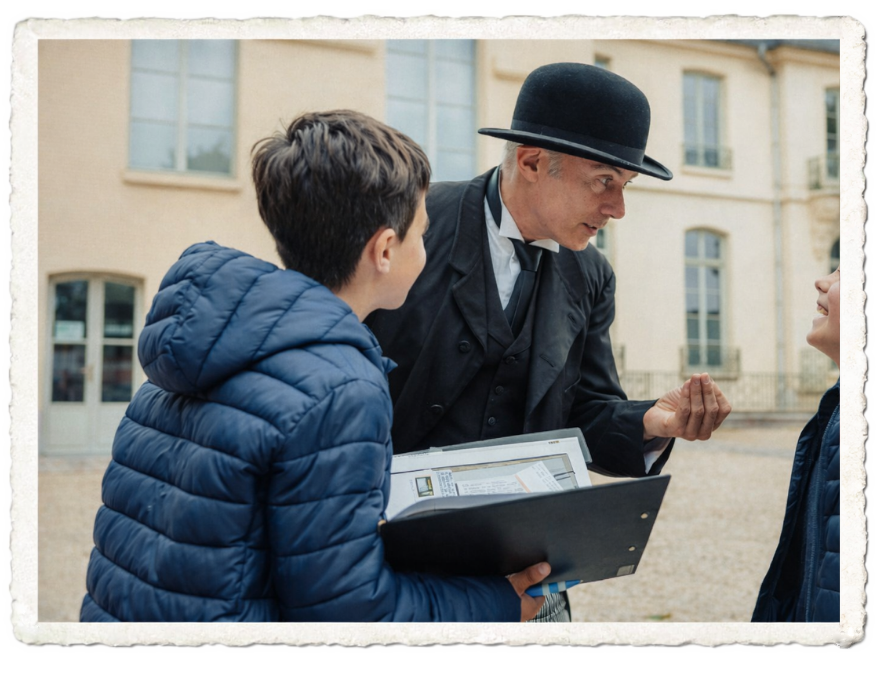 rire extérieur cluedo